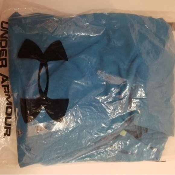NWT Girls Under‎ Armour Big Logo Tech Tee Size YM - Picture 3 of 4